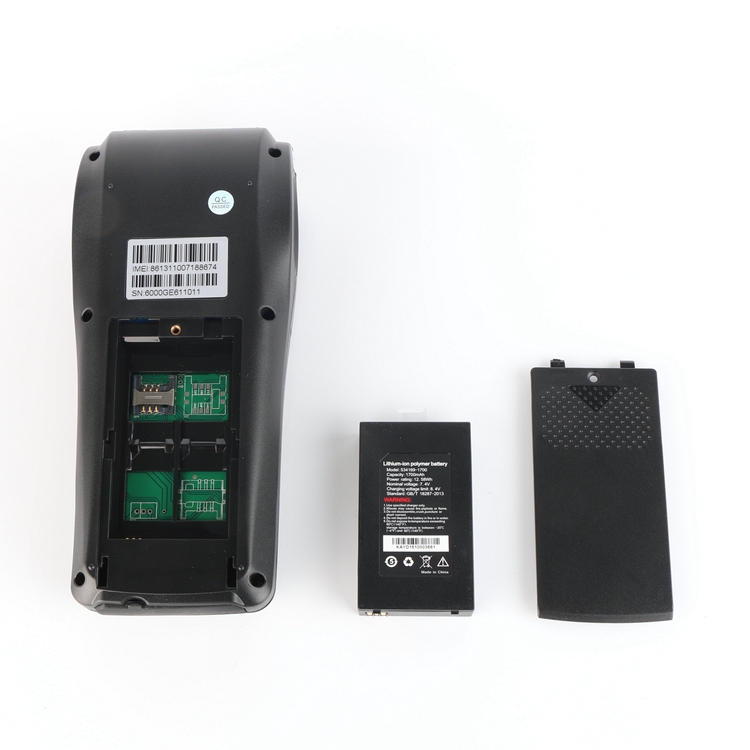 Portable Wireless Pos Thermal Receipt 3g Printer For Restaurant Food Online Order , Lottery, Bill Payment