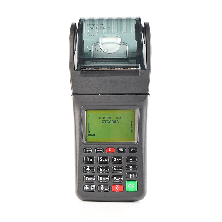 Portable Wireless Pos Thermal Receipt 3g Printer For Restaurant Food Online Order , Lottery, Bill Payment