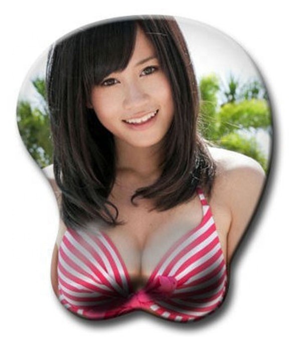 High quality sexy japanese girl breast photos animations mouse pad