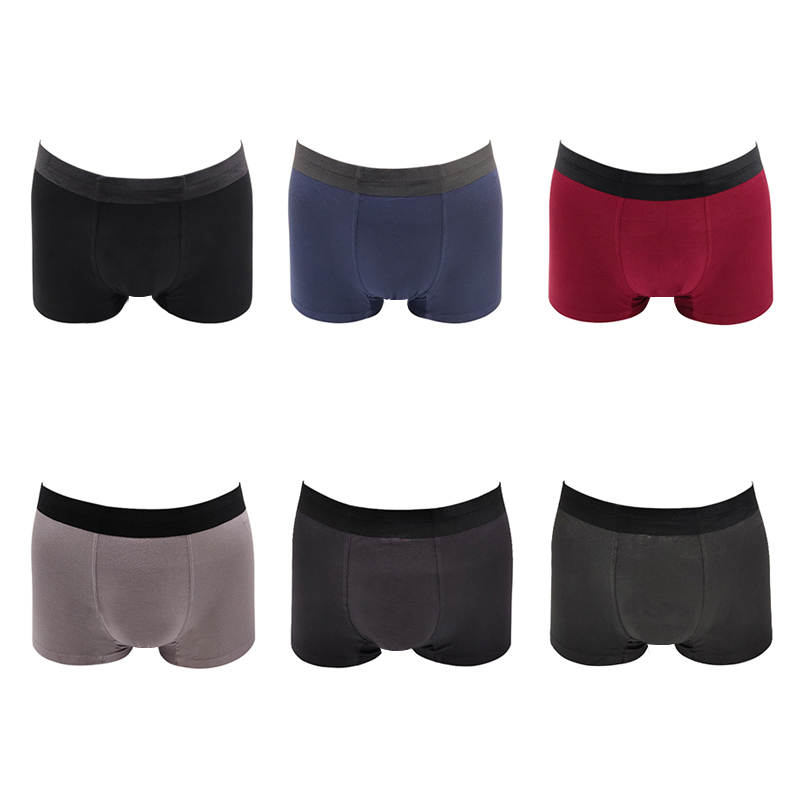 Men's Boxer Brief Underwear with modal and Copper Fiber Infused