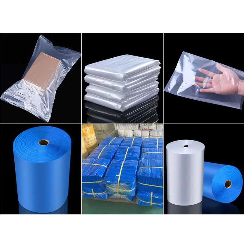 KOLYSEN PE Clear Heat Shrink Plastic Film for packaging