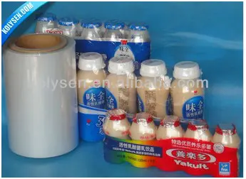 pet shrink sleeve with perforated and tear line shrink wrapping plastic drink bottle labels soft shrink film