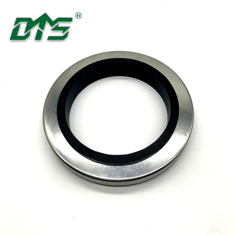 Stainless steel PTFE oil lip seal for high pressure