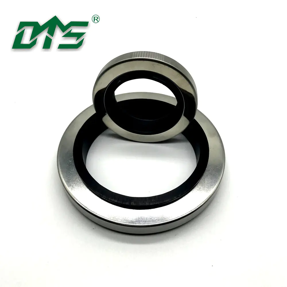 Stainless steel PTFE oil lip seal for high pressure