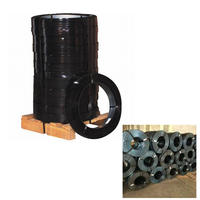 China factory Hoop Ironbanding strip Brown black green Painted Steel Packing Strap