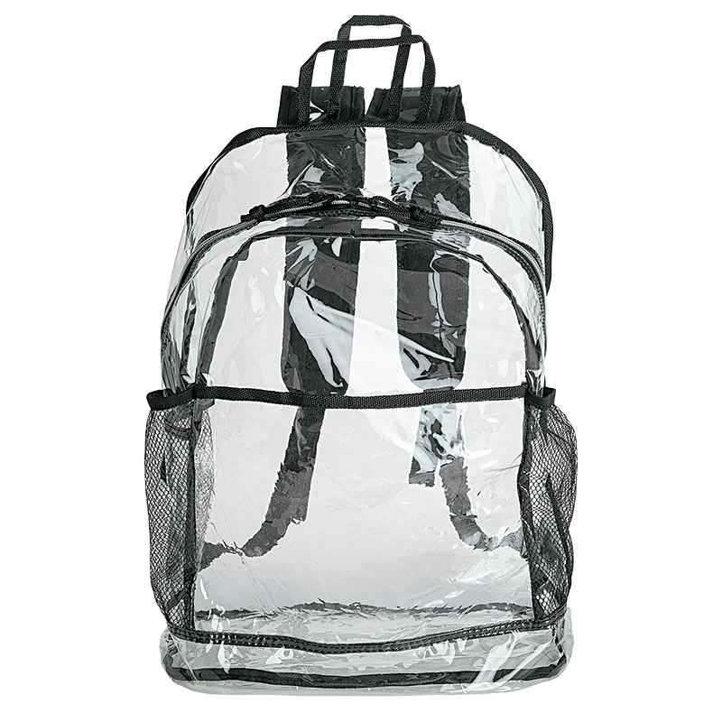 Waterproof Transparent PVC School Backpack Stylish Beach Bag