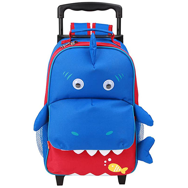 3 Way Kids Suitcase Luggage Toddler Rolling Backpack With Wheels