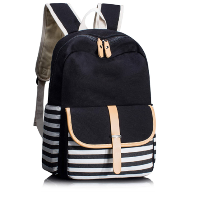 CustomizedCanvas School Backpack Laptop backpackShoulder Handbagfor Girls