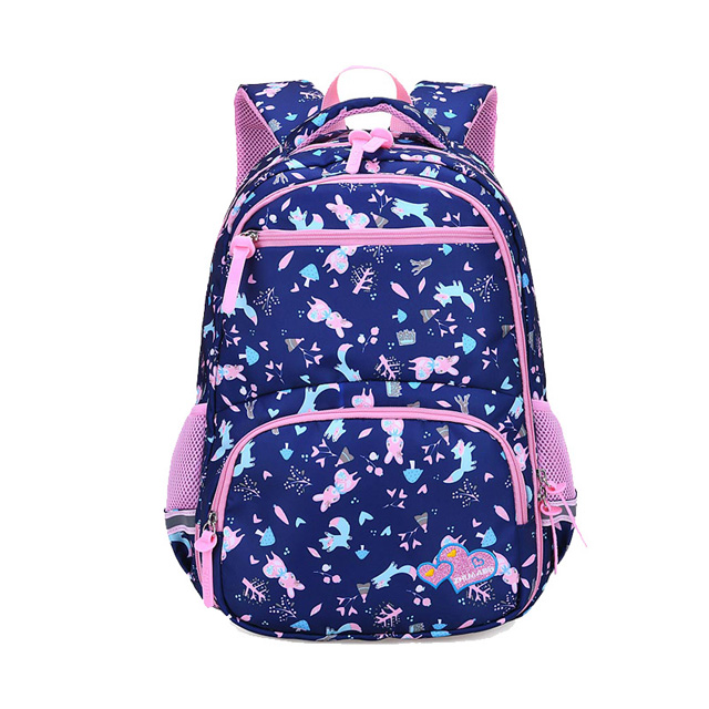 CustomizedNew fashion Printing school book bag large capacity multi functional school backpack for girls