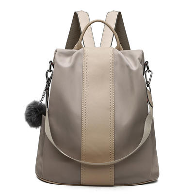 Waterproof Nylon school backpack anti-theft school shoulder bags woman