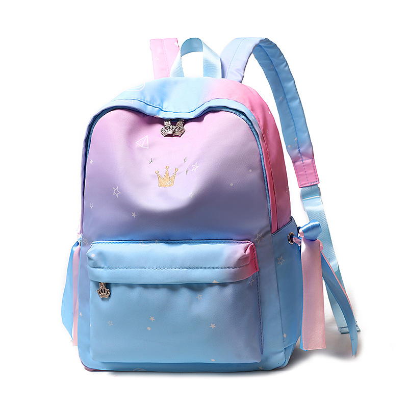 Customization Simple and fashionable casual backpack high school student backpack