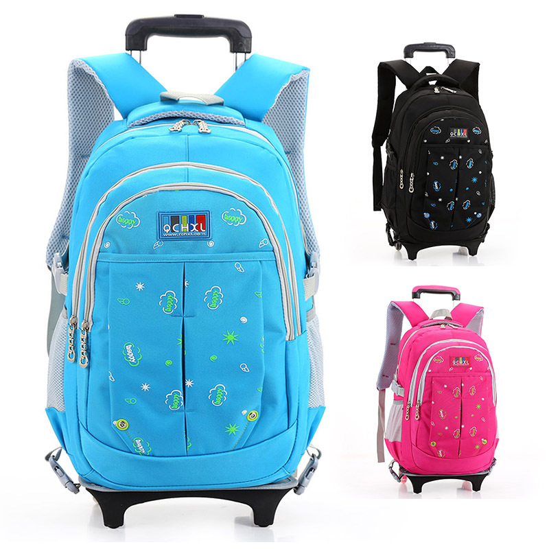 High Quality School Backpack Kids Trolley School Bags