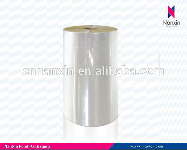 laminated plastic roll VMCPP film for food packaging