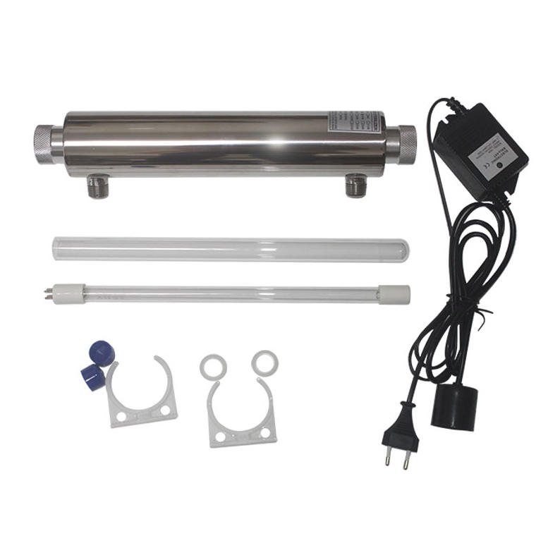 UV water filter system with 16W 2GPM 304 stainless purification system