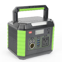 Pos Dual Ports Battery Charger 300w 500w Portable Lithium Polymer 110v Dc 220v Ac Output Power Supply