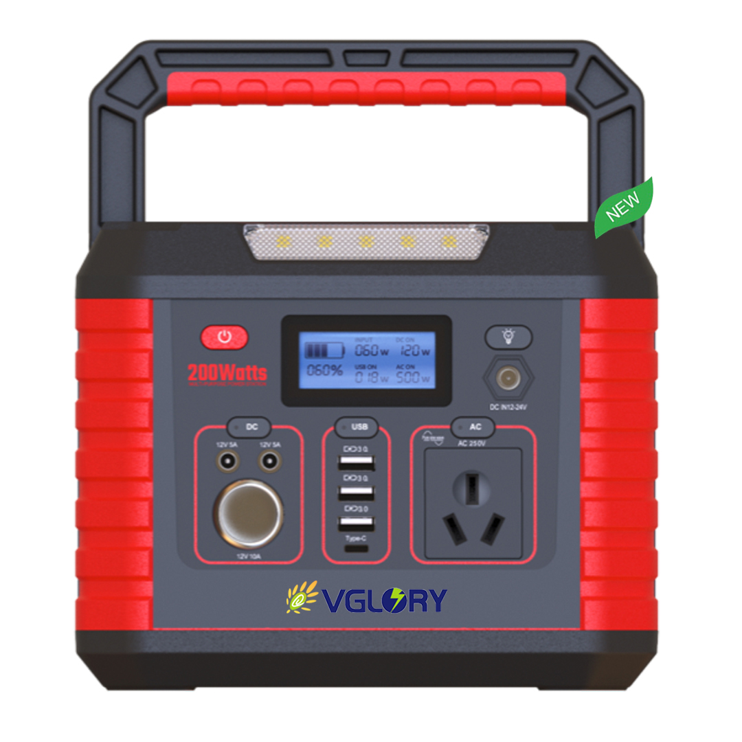 Generator 110v 220v Usb Quickcharge 3.0 Dc 18650 Battery Portable Power Bank 5v 16v 19v Ups 12v