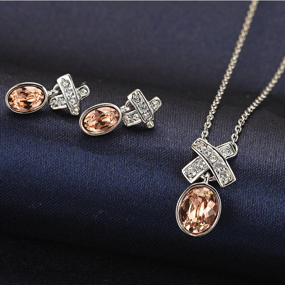 product-BEYALY-Fashion cz bowknot sterling silver 925 jewelry sets sale-img-2