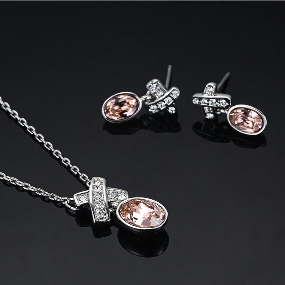 product-Fashion cz bowknot sterling silver 925 jewelry sets sale-BEYALY-img-3