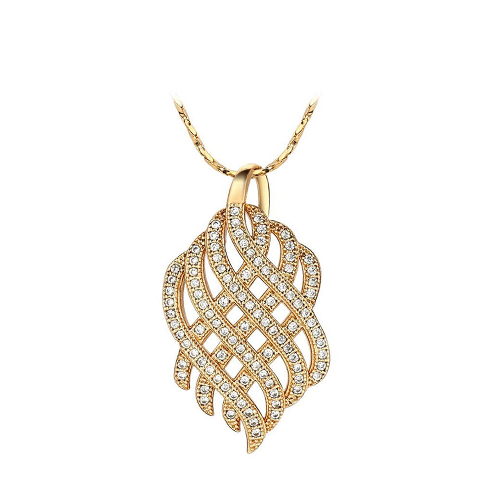 product-BEYALY-Hot wholesale interlaced pattern gold plated fashion jewelry sets-img-2