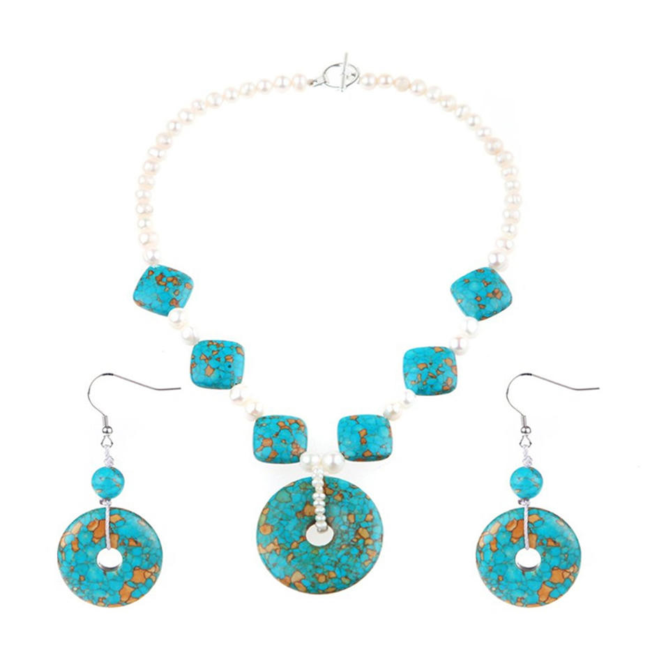 Beauty agate stone fashion design silver 925 jewelry sets