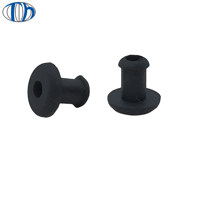 Black rubber hole plugs rubber screw hole plugs rubber pipe plug for musical instrument
