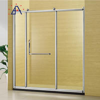 Quality Aluminum Extrusion Frame Round glass shower room