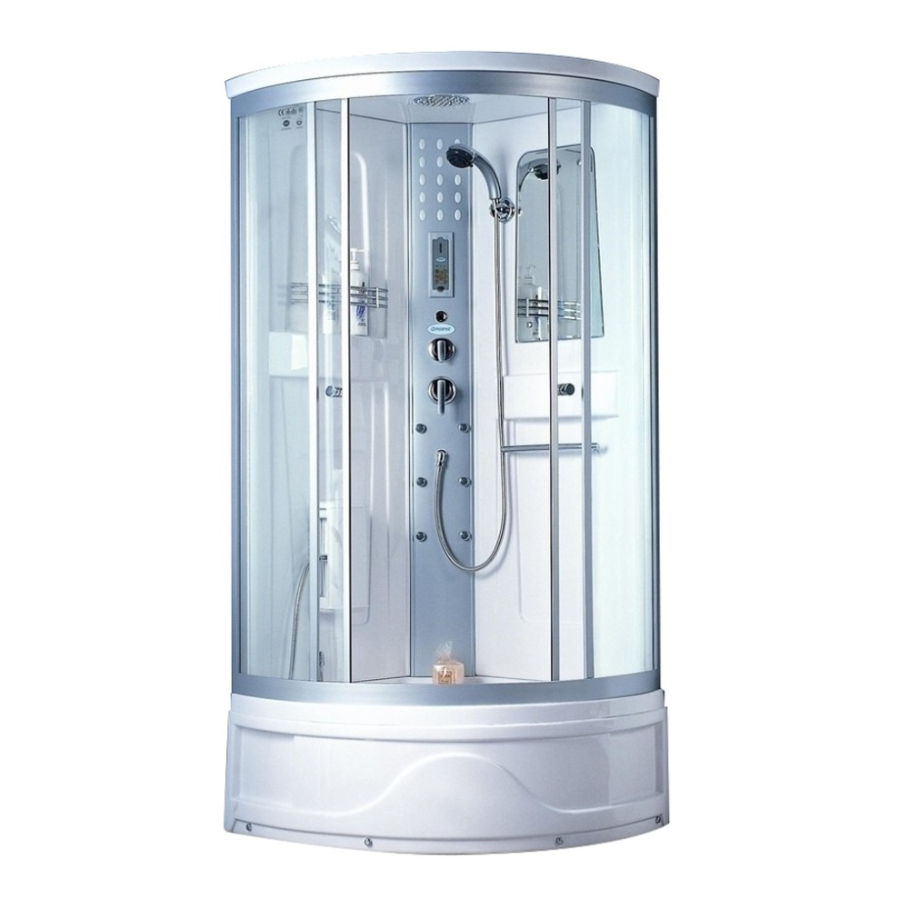 Custom Made Tempered Glass hotel luxury simple shower room