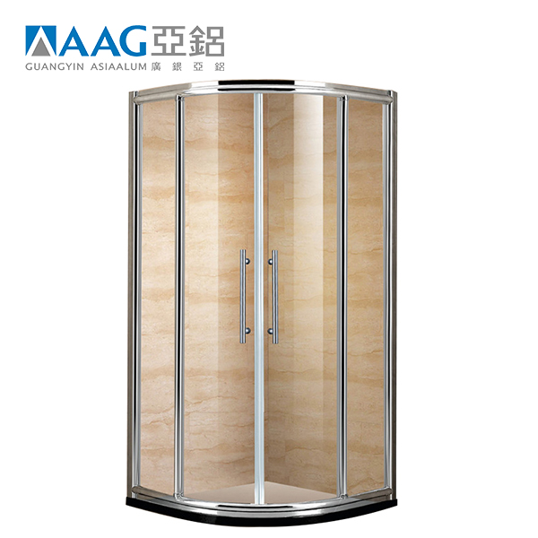 High qualitystanding shower room glass shower enclosure