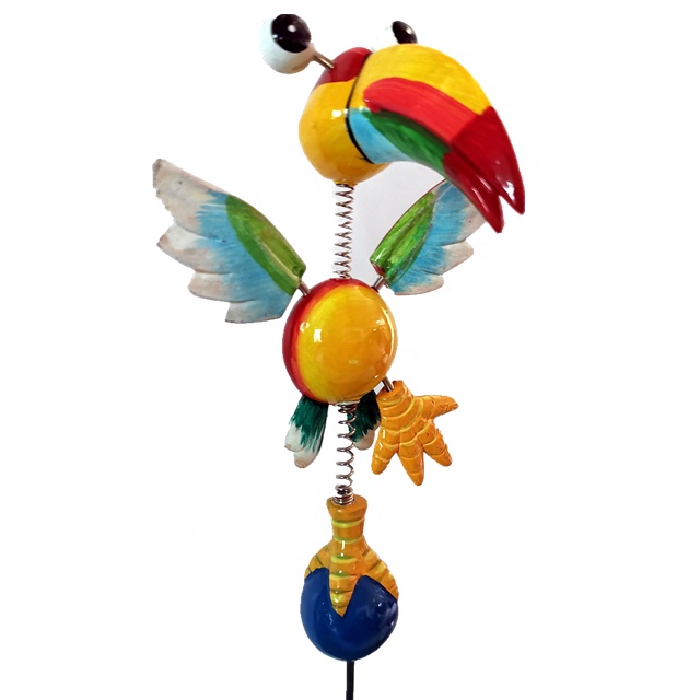 Osgoodway Wholesale High Quality Toy decor cute Parrot animal Garden ornament outdoor for yard decorations