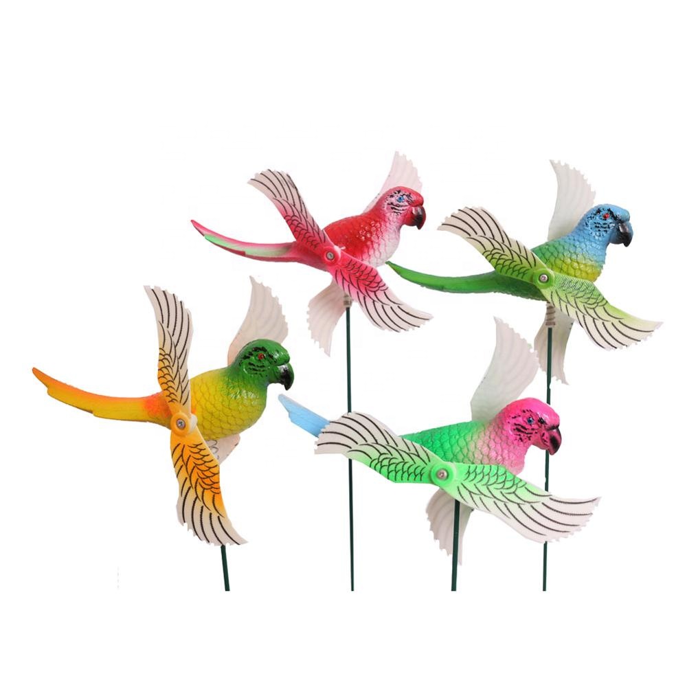 Osgoodway8 KM_151520006 Free Sample Garden Decking Plastic Parrots Moulin A Vent Yard Decor From China Manufacturer