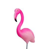 Osgoodway Factory direct sale Professional garden Ornament Model Bird ToySmall Plastic PinkGarden flamingo