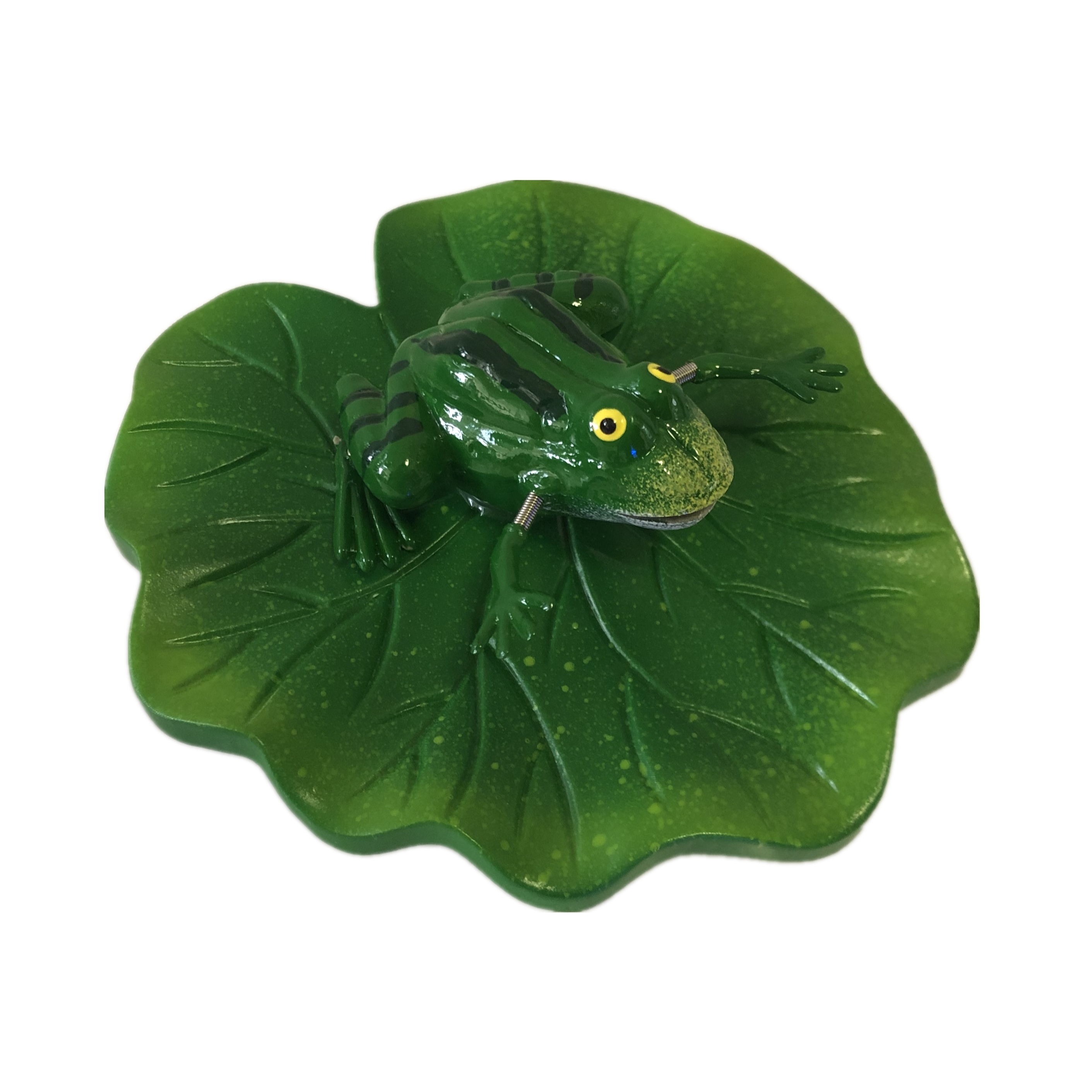 Osgoodway New Product Wholesale Plastic Floatable Cute Frog Outdoor Garden Decoration for yard ornaments