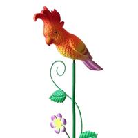 Osgoodway Wholesale High Quality Small Red Parrot Flying BirdAnimal Toys Decor Garden Ornament