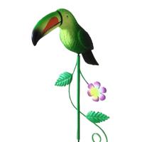 Osgoodway China Wholesale High Quality Small Toucan Bird Metal Garden Ornament Hylaea Animal Toys Decor