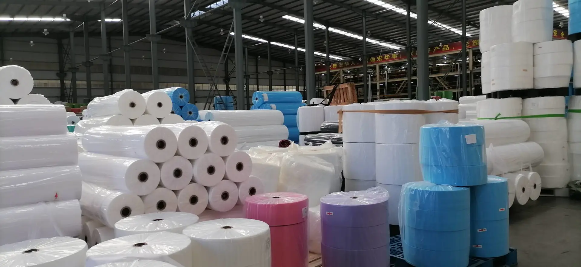 Sunshine factory supply SS SSS ppnonwoven fabric material, spunbond nonwoven fabric