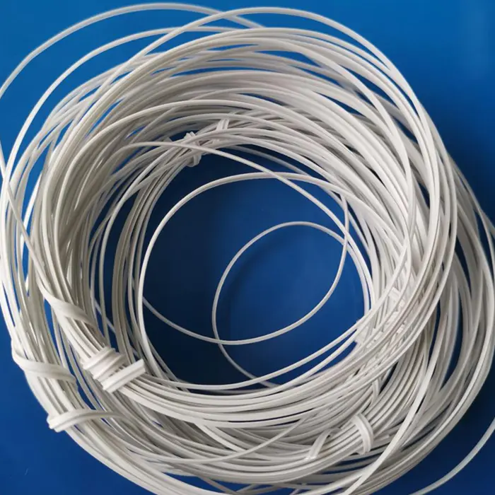 white Plastic nose wire PE single core disposable