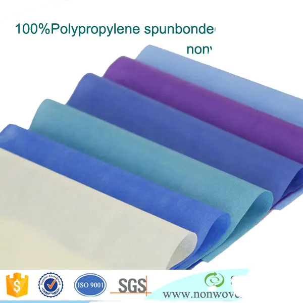 100% polypropylene spunbond pp nonwoven fabric roll manufacturer