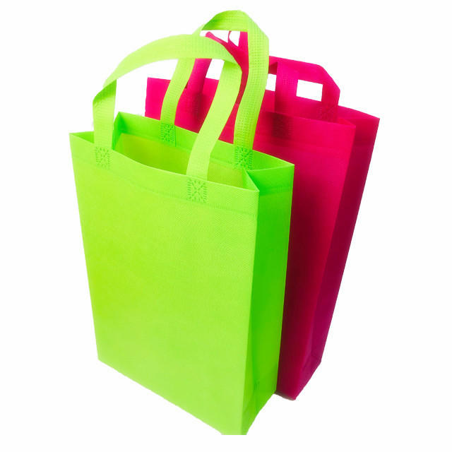 High quality customized logo portable smallpp spunbond nonwoven fabric shopping bag