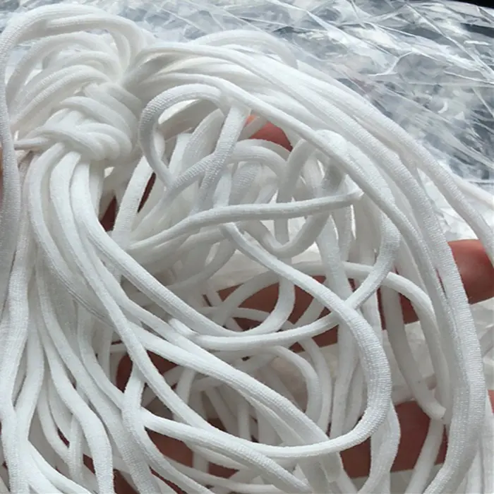 Ready to Ship Great Quantity Stock 2-3mm Elastic Earloop For Face Mask