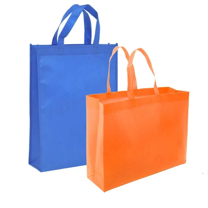 Low price 70gsm pp non woven colth bag fabric Handle eco friendlytote Bag for shopping