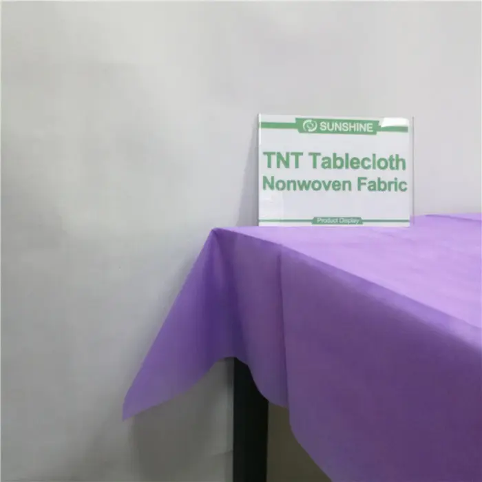 High quality 100% polypropylene nonwoven tablecloth