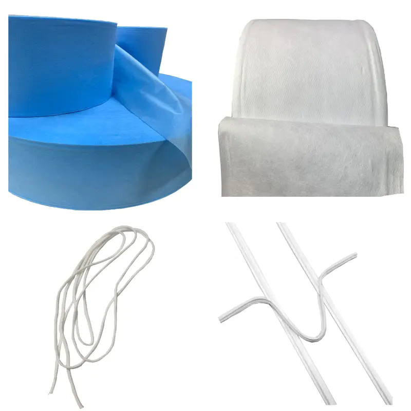 disposable non woven polypropylene spunbond,nose wire,earloop,meltblown nonwoven fabric