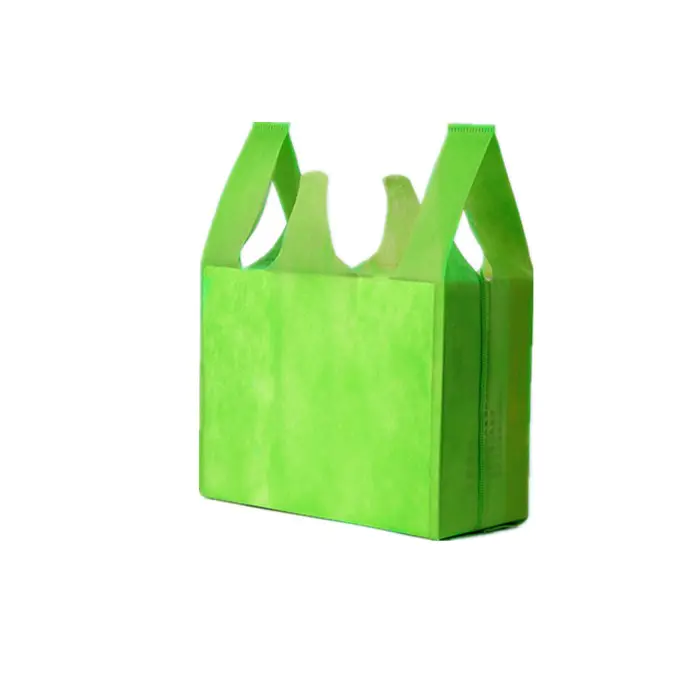 Hot sale 100% pp non woven fabric eco friendly T-shirtbag