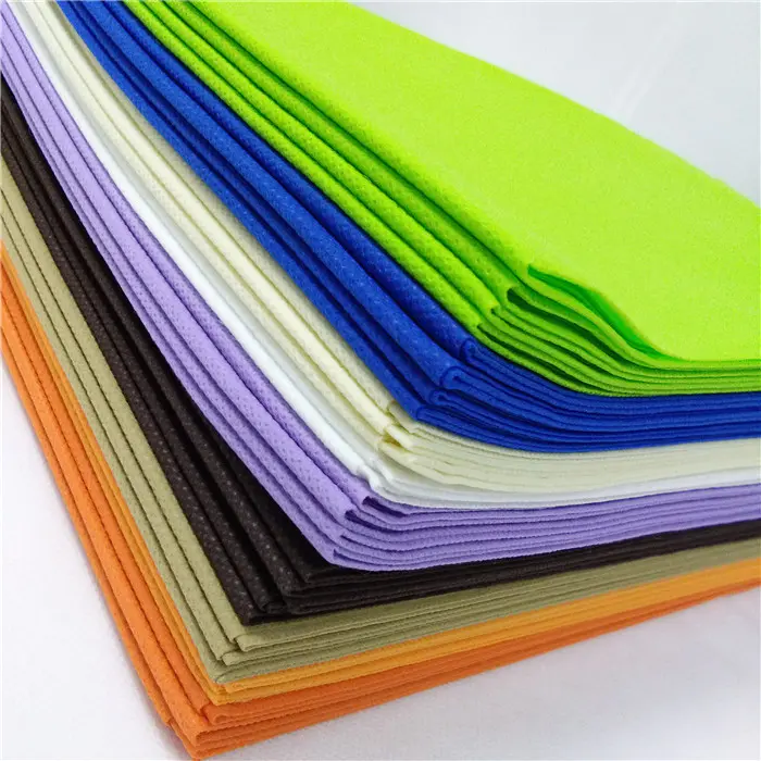Best price color 100% pp spunbond nonwoven fabric