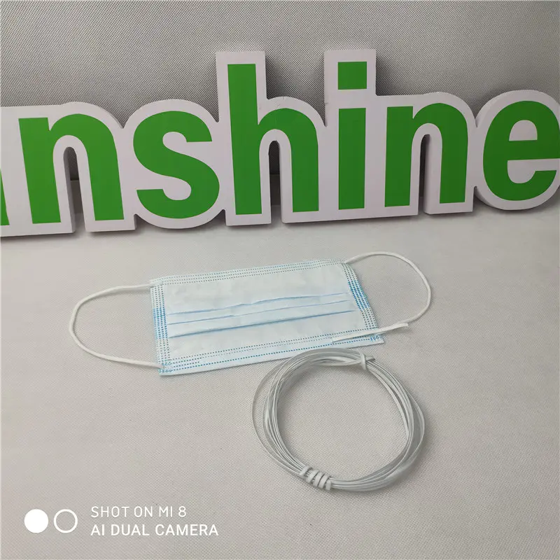 Sunshine Supply 3mm Plastic Nose Wire for Facemask/Mask Nose Wire