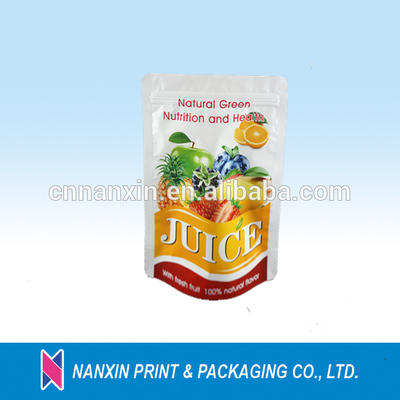 Food grade plastic packaging and printing stand up pouch for dried fruit