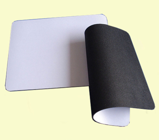 Plain white fabric thin mouse pad,cheap mouse pads