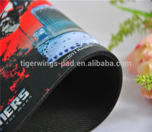 product-Tigerwings-Tigerwingspad high quality promotion carpet breast rubber mouse pad-img-1