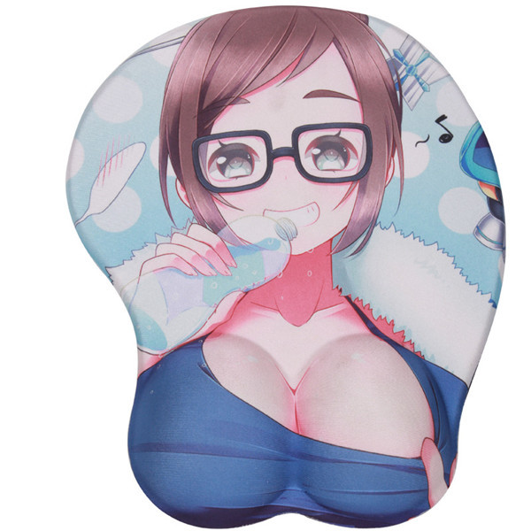Tigerwings cheap sex big gel breast mouse pad with custom design
