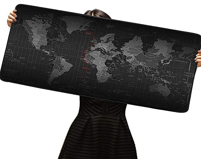 product-Special Design Large Size World Map Pattern Rubber Gaming Mouse Pad Waterproof Mouse pad-Tig-1